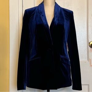 Women’s Velvet Blazer Size Small NWOT
